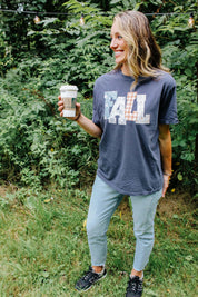 Fall Patchwork T-Shirt