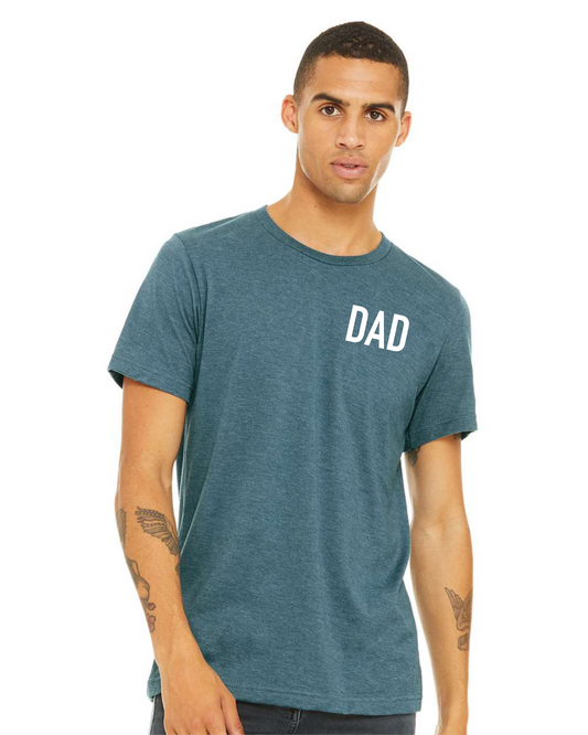 DAD T-shirt - Heather Deep Teal