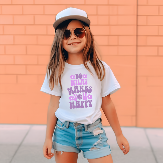 Do What Makes You Happy Toddler T-Shirt