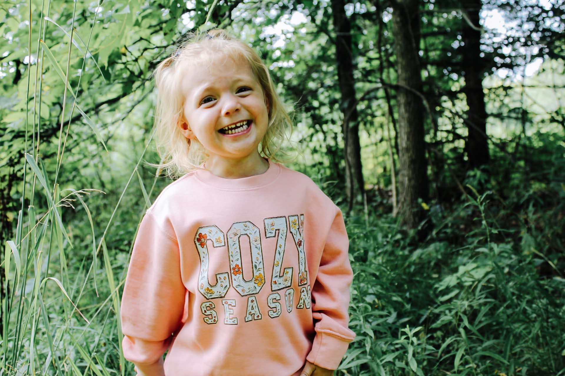 Cozy Season Toddler/Youth Crewneck Sweatshirt