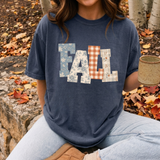 Fall Patchwork T-Shirt