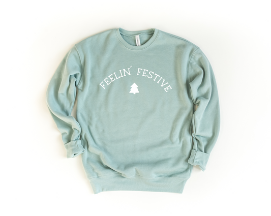 Feelin' Festive Crewneck Sweatshirt