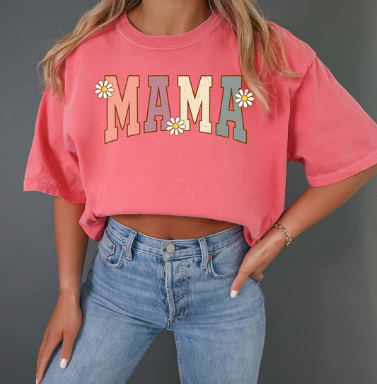 Flower Power Mama T-Shirt