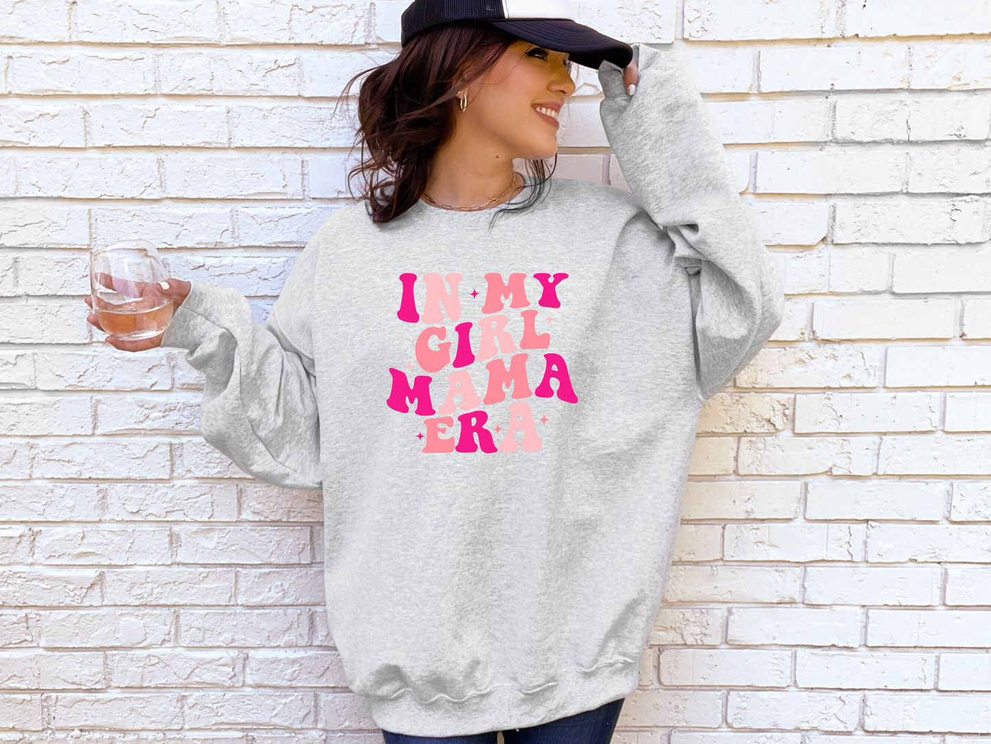 In My Girl Mama Era Crewneck Sweatshirt