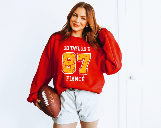 Go Taylor's Fiancé Crewneck Sweatshirt