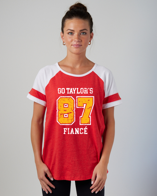 Go Taylor's Fiancé Jersey Tee T-Shirt