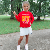 Go Taylor's Fiancé Youth Crewneck Sweatshirt