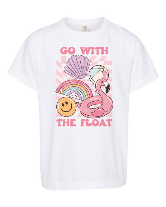 Go With The Float Youth (Pink) T-Shirt