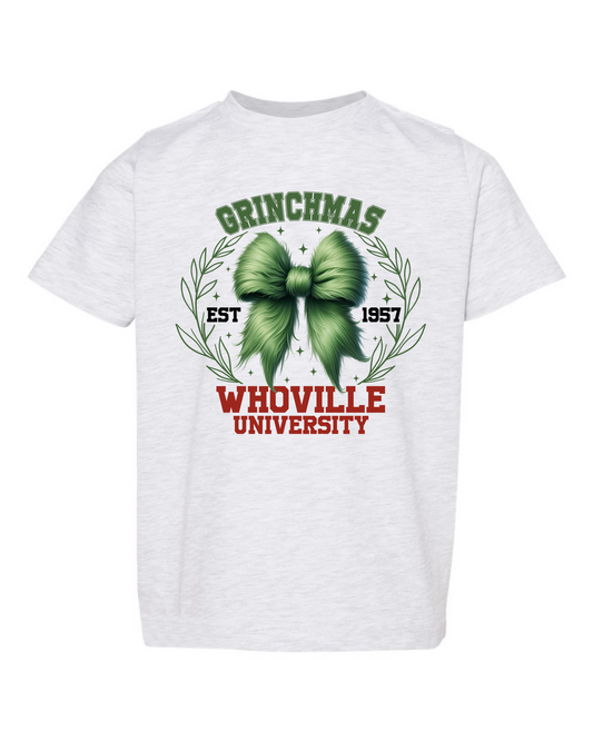 Grinchmas Whoville University Toddler T-Shirt