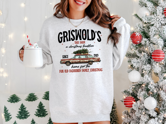 Griswold's Tree Farm Crewneck Sweatshirt