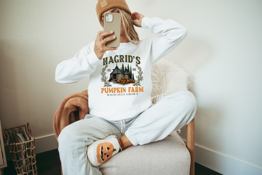 Hagrid's Pumpkin Farm Crewneck Sweatshirt