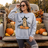 Halloween Golden Crewneck Sweatshirt