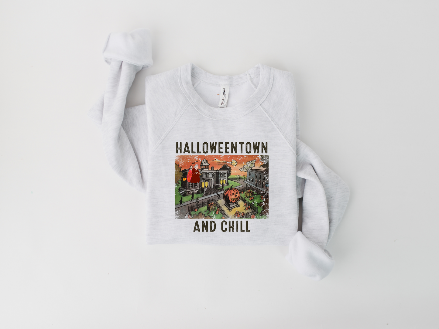 Halloweentown & Chill Crewneck Sweatshirt