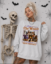 From The Windows To The Walls, I'm About To Haunt These Halls Crewneck Sweatshirt