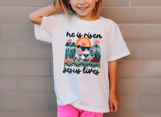 He Is Risen Jesus Lives Infant/Toddler T-Shirt