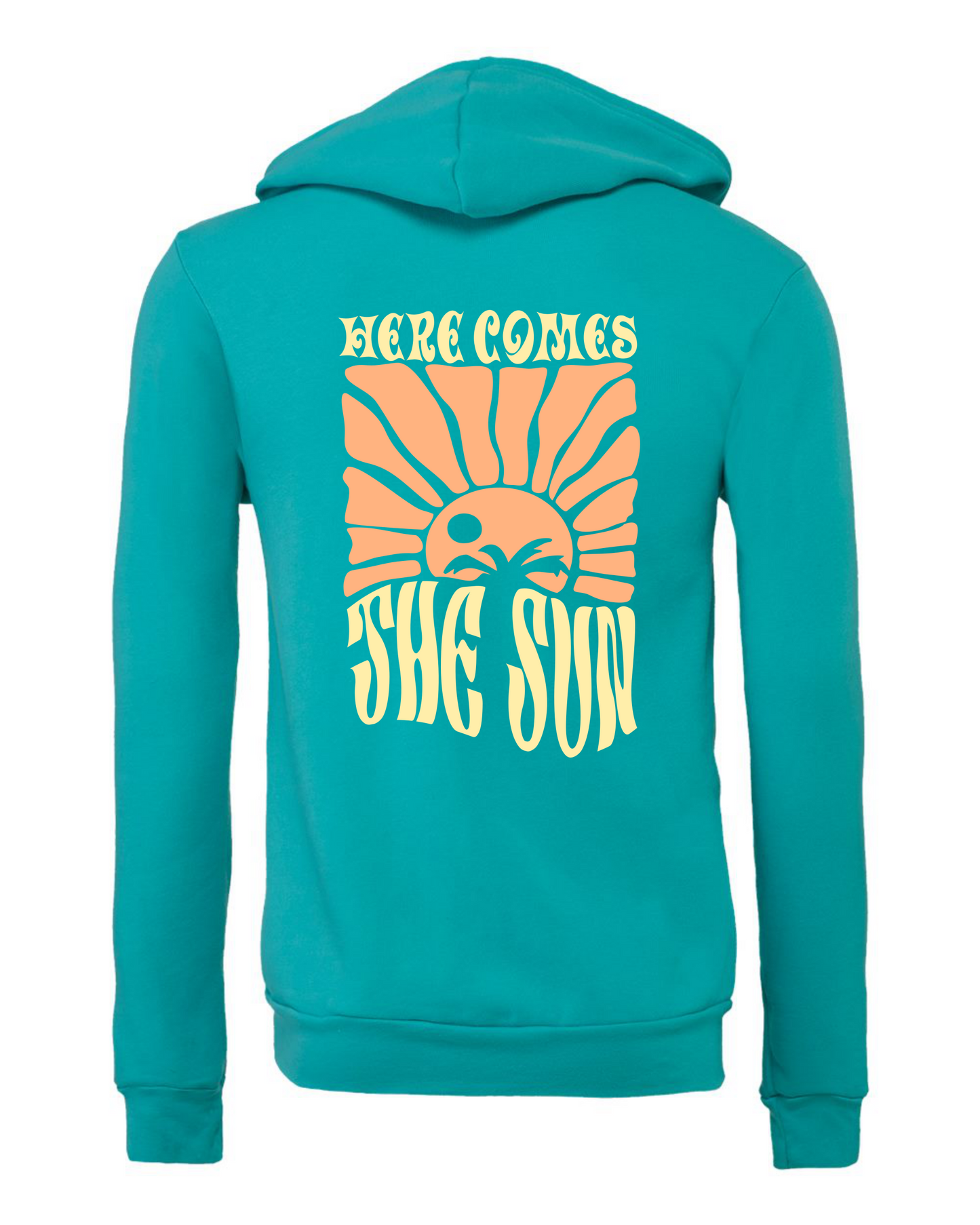 Here Comes The Sun Zip-Up Sweatshirt