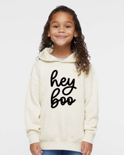 Hey Boo Toddler Hoodie Sweatshirt