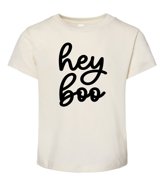 Hey Boo Toddler Short Sleeve T-Shirt