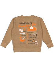 Homemade Pumpkin Pie Toddler Crewneck Sweatshirt