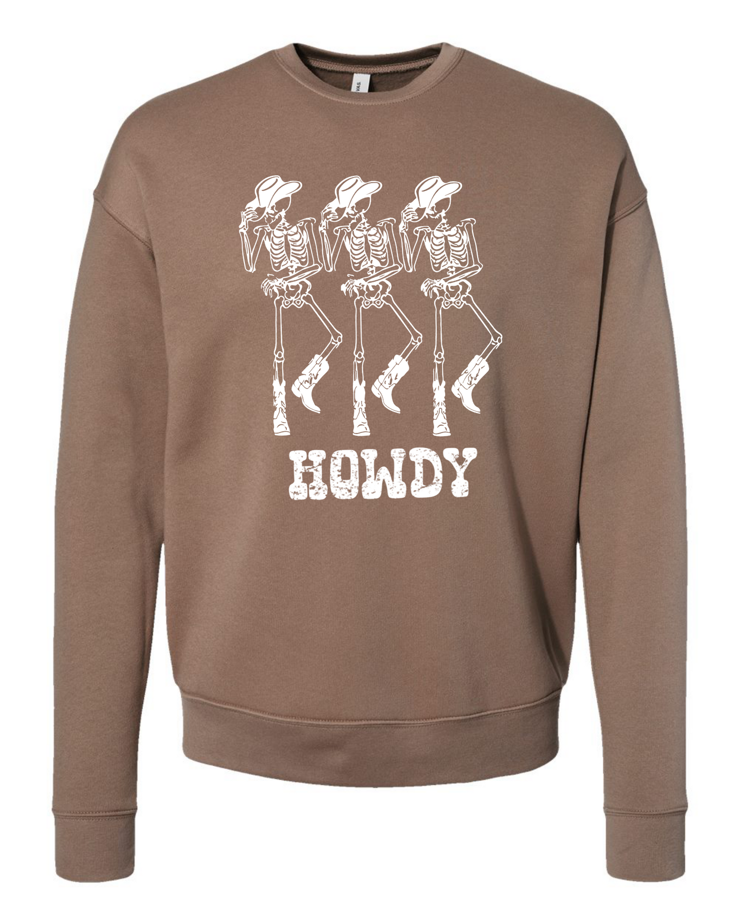 Howdy Skelly Crewneck Sweatshirt