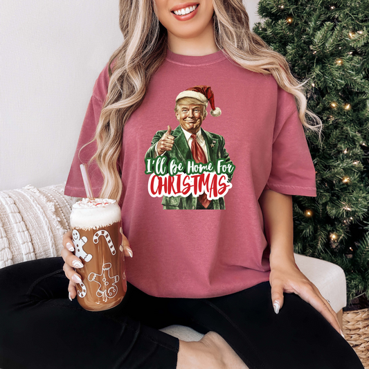 I'll Be Home For Christmas T-Shirt