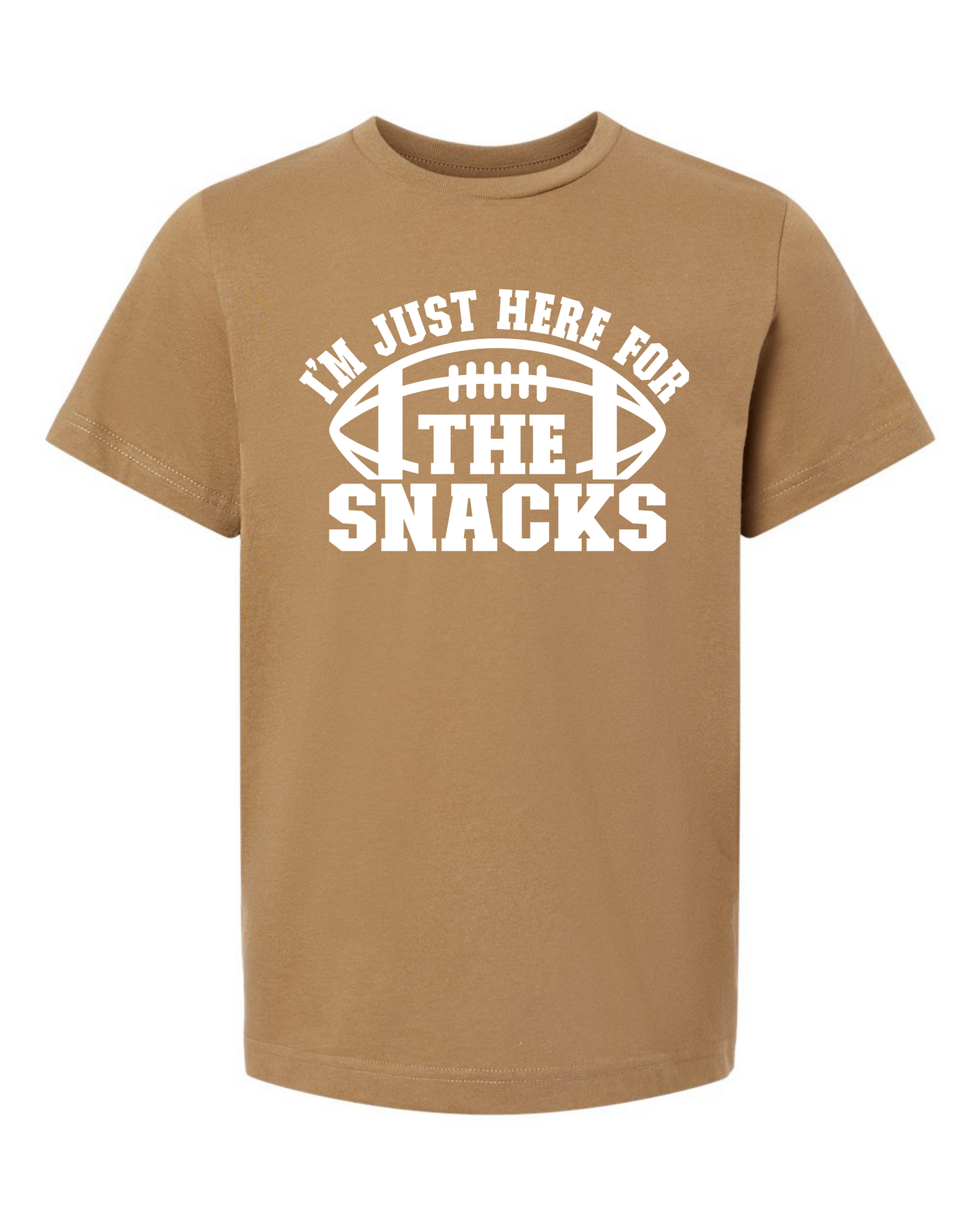 I'm Just Here For The Snacks Youth T-shirt