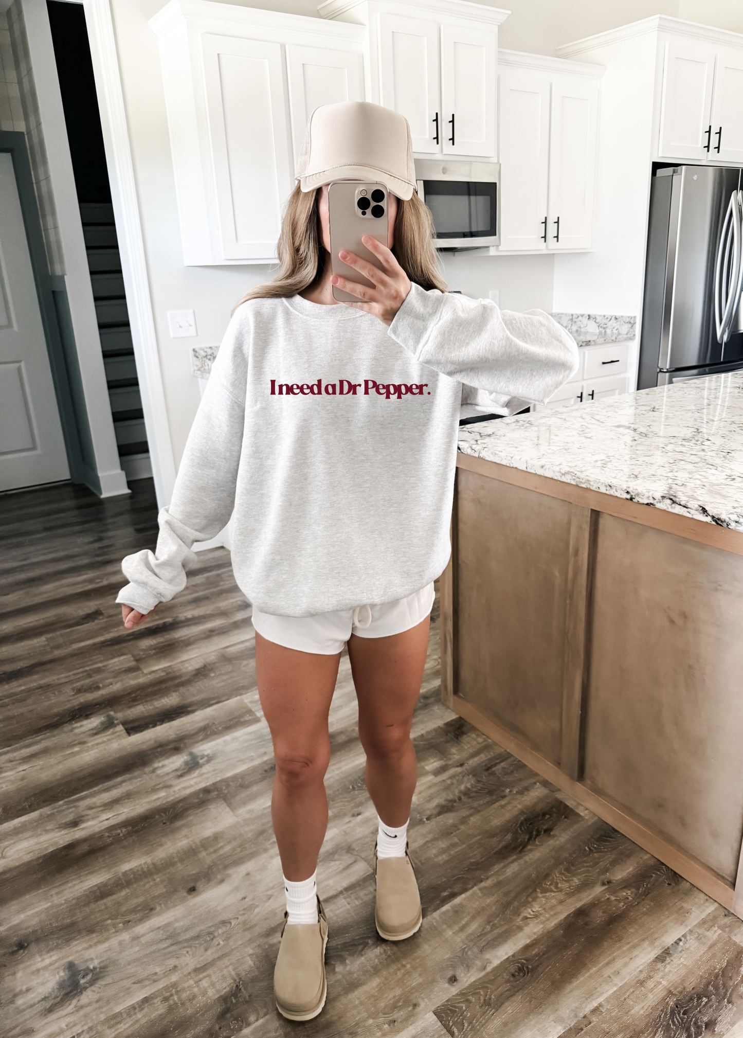 I Need A Dr Pepper Crewneck Sweatshirt