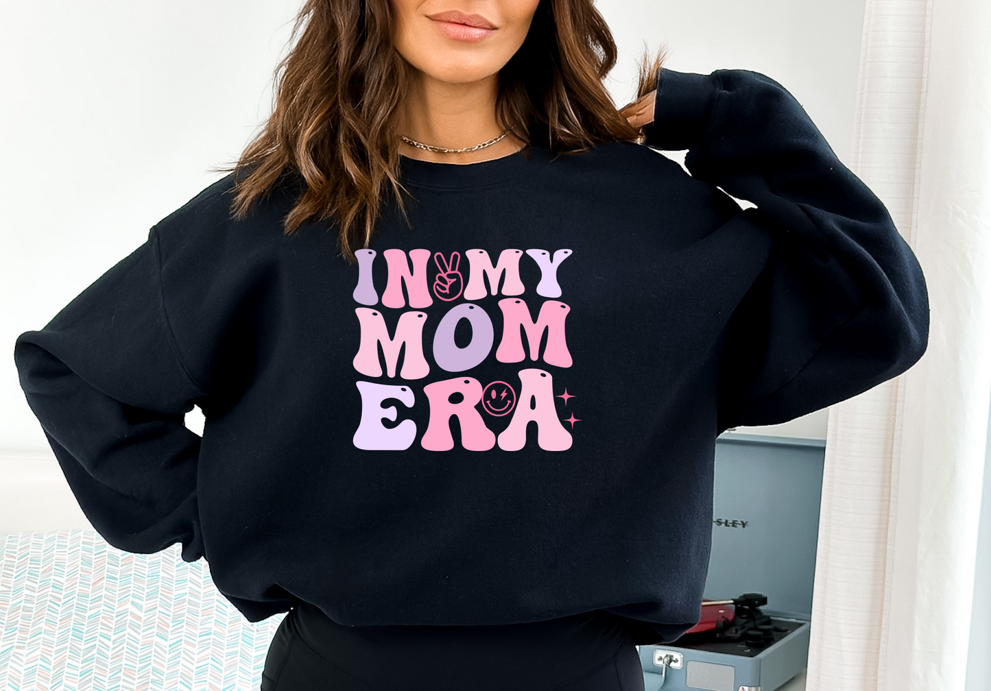 In My Mom Era (Matching Toddler) Crewneck Sweatshirt