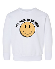 It's Cool To Be Kind Toddler Crewneck Sweatshirt