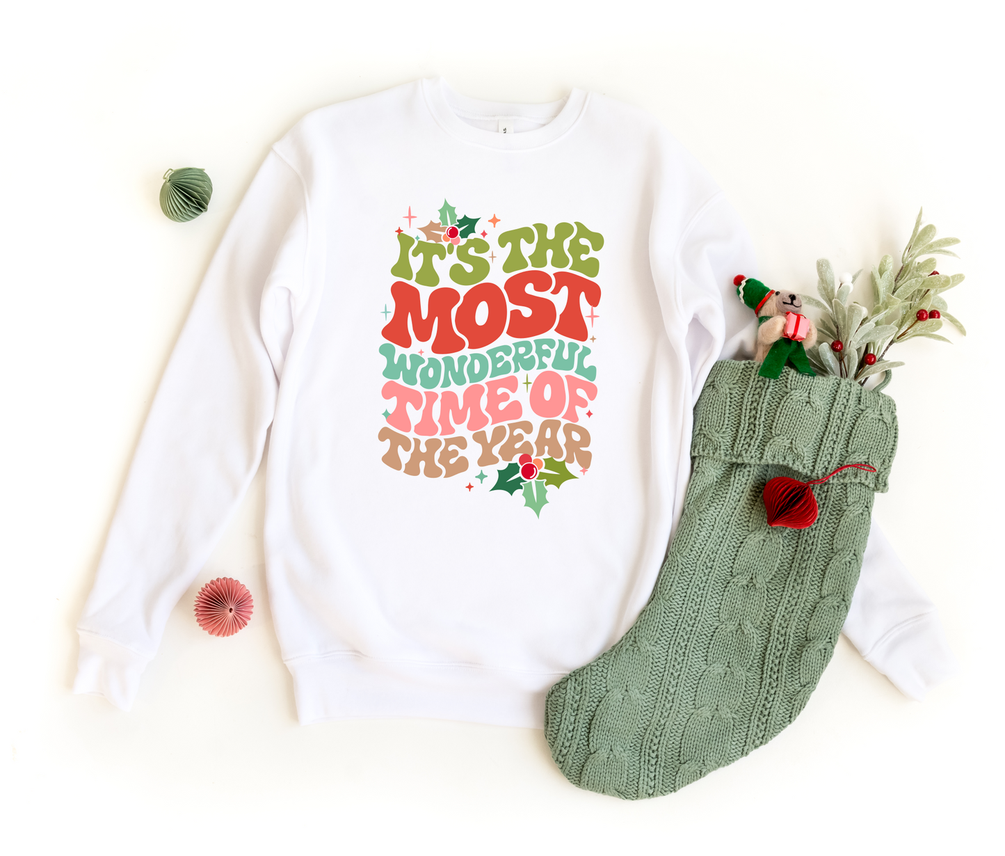 It's The Most Wonderful Time Of The Year Crewneck Sweatshirt