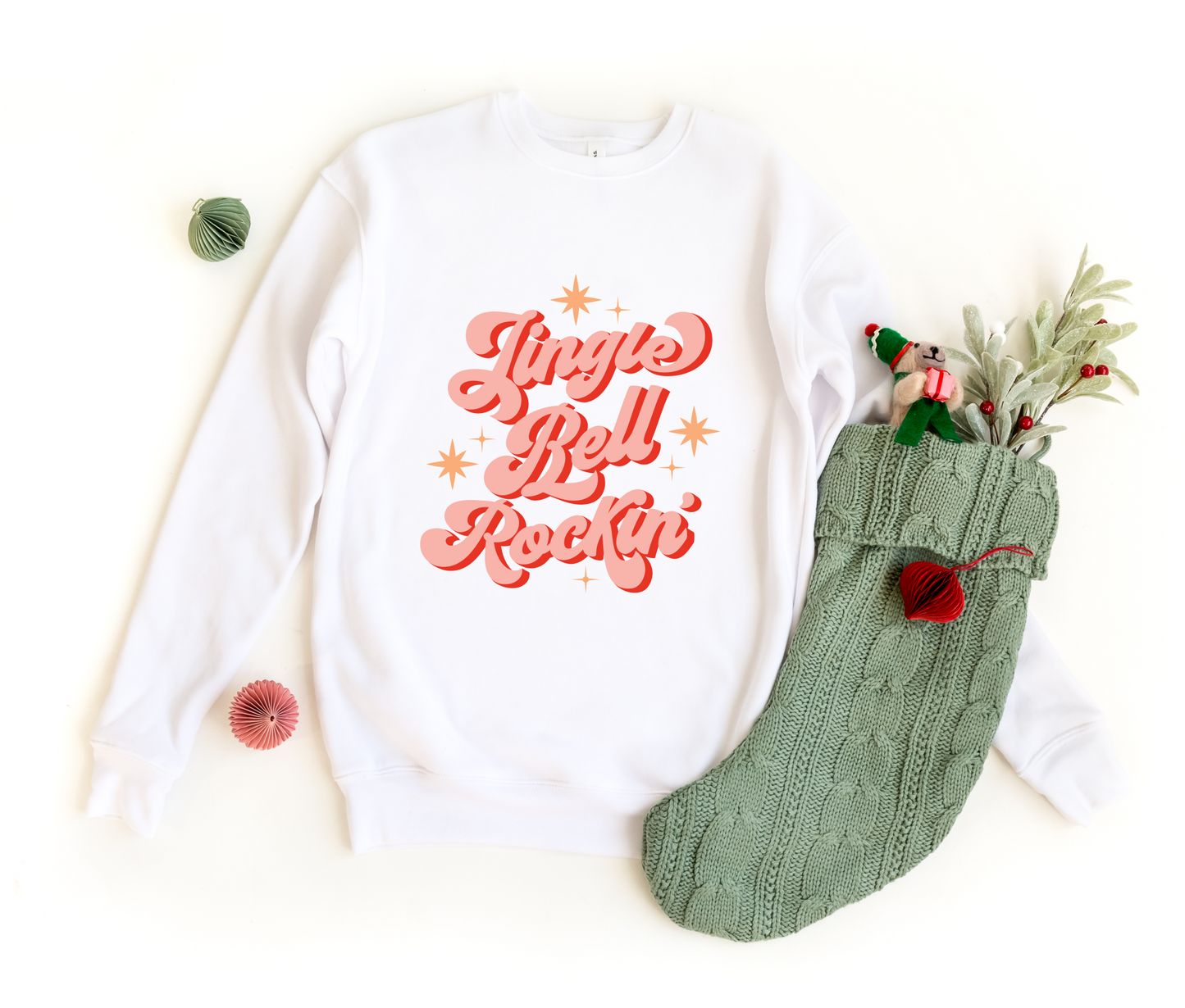 Jingle Bell Rockin' Crewneck Sweatshirt