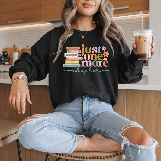 Just One More Chapter Crewneck Sweatshirt