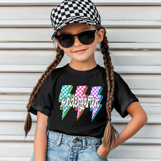 Kindergarten Lightning Bolt T-Shirt