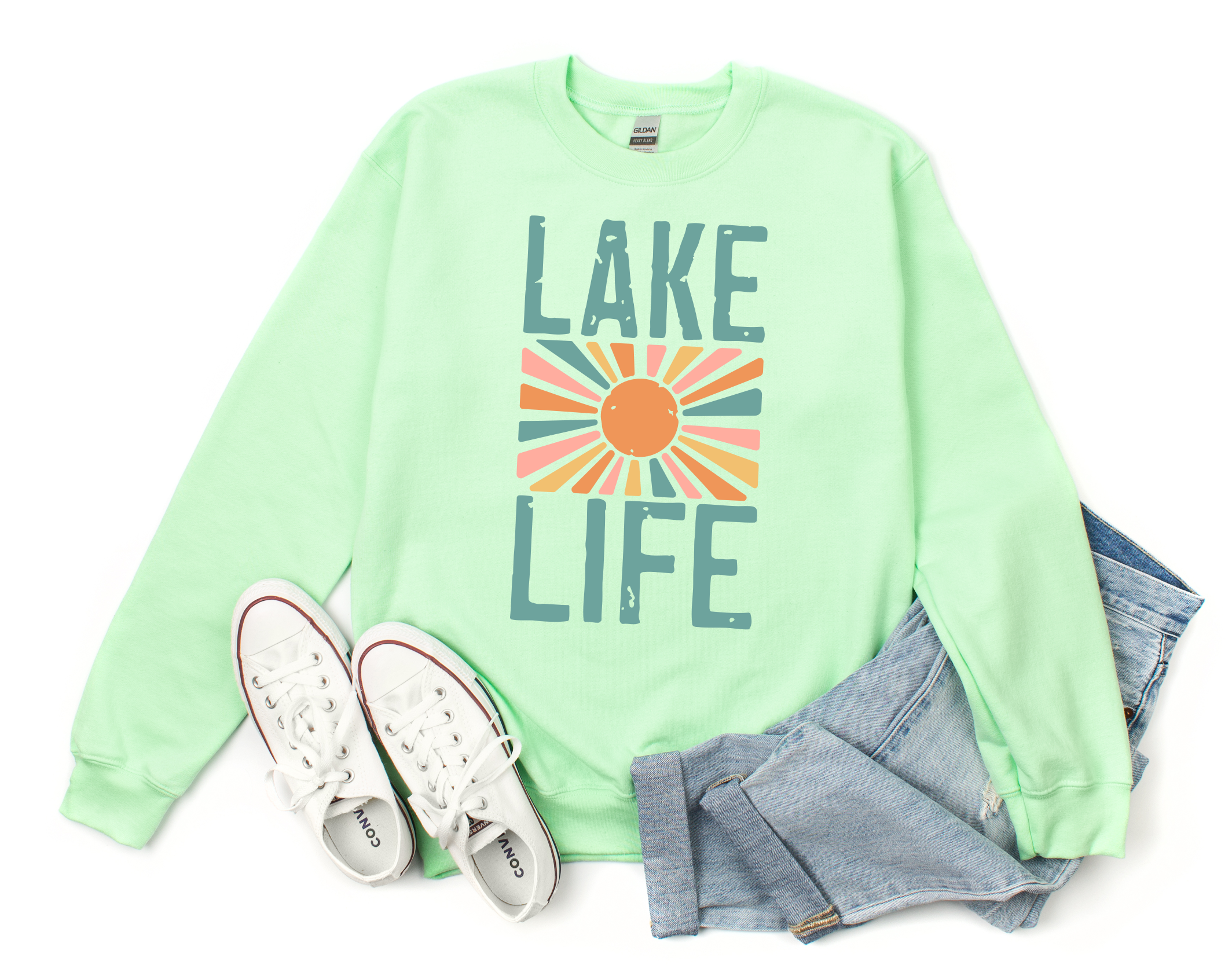 Lake Life Crewneck Sweatshirt