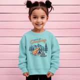 Let's Go Camping Toddler Crewneck Sweatshirt