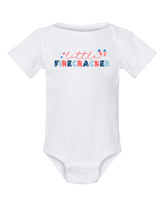 Little Firecracker Infant Onesie