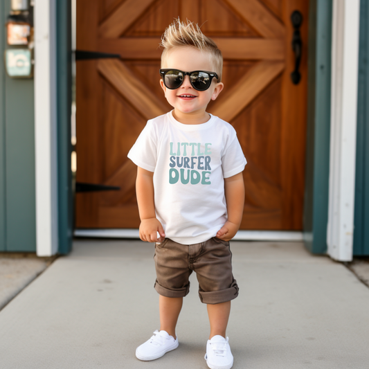 Little Surfer Dude Toddler T-Shirt
