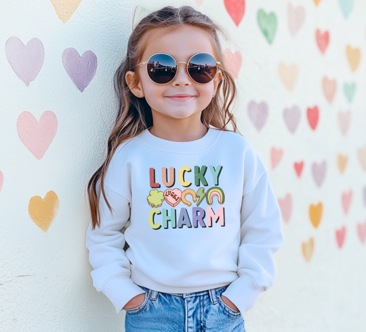 Lucky Charm Toddler Crewneck Sweatshirt