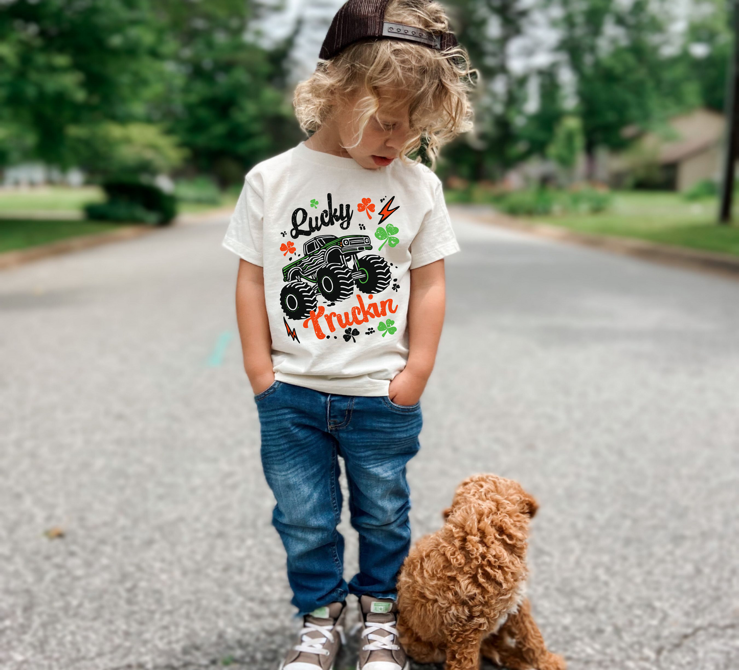 Lucky Truckin' Youth T-Shirt