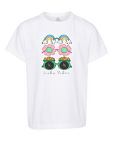 St. Patrick's Lucky Vibes Youth T-Shirt