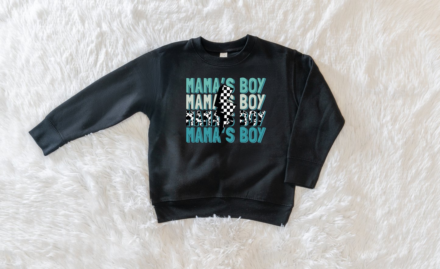 Mama's Boy Toddler Crewneck Sweatshirt