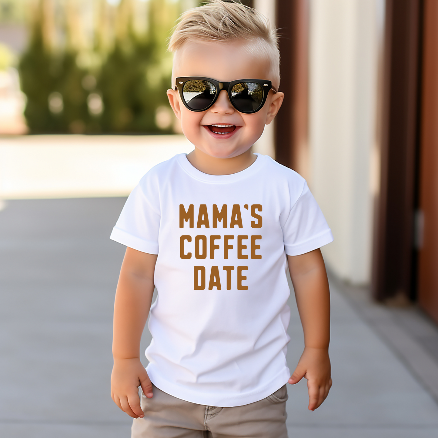 Mama's Coffee Date Toddler T-Shirt