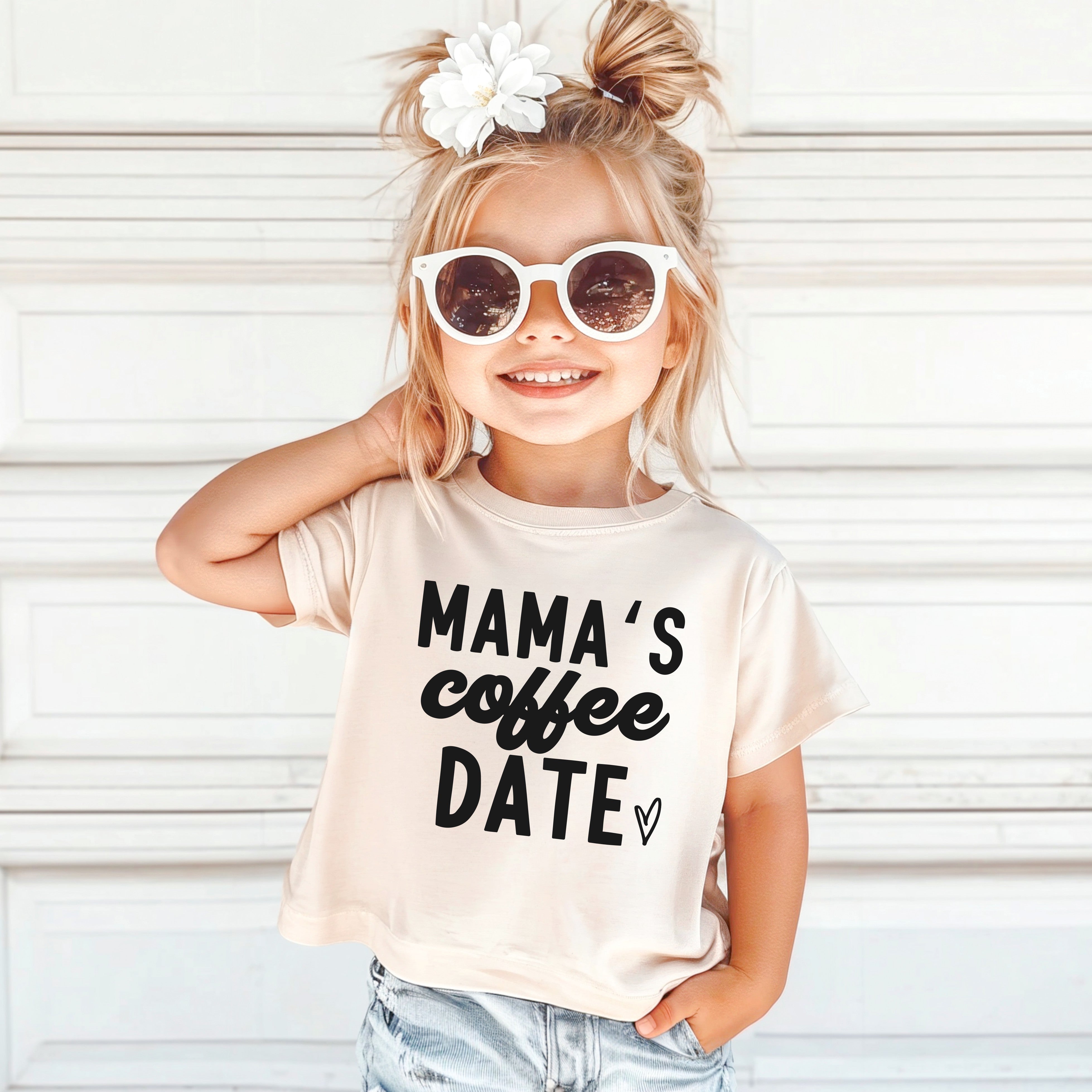 Mama's Coffee Date Toddler T-Shirt