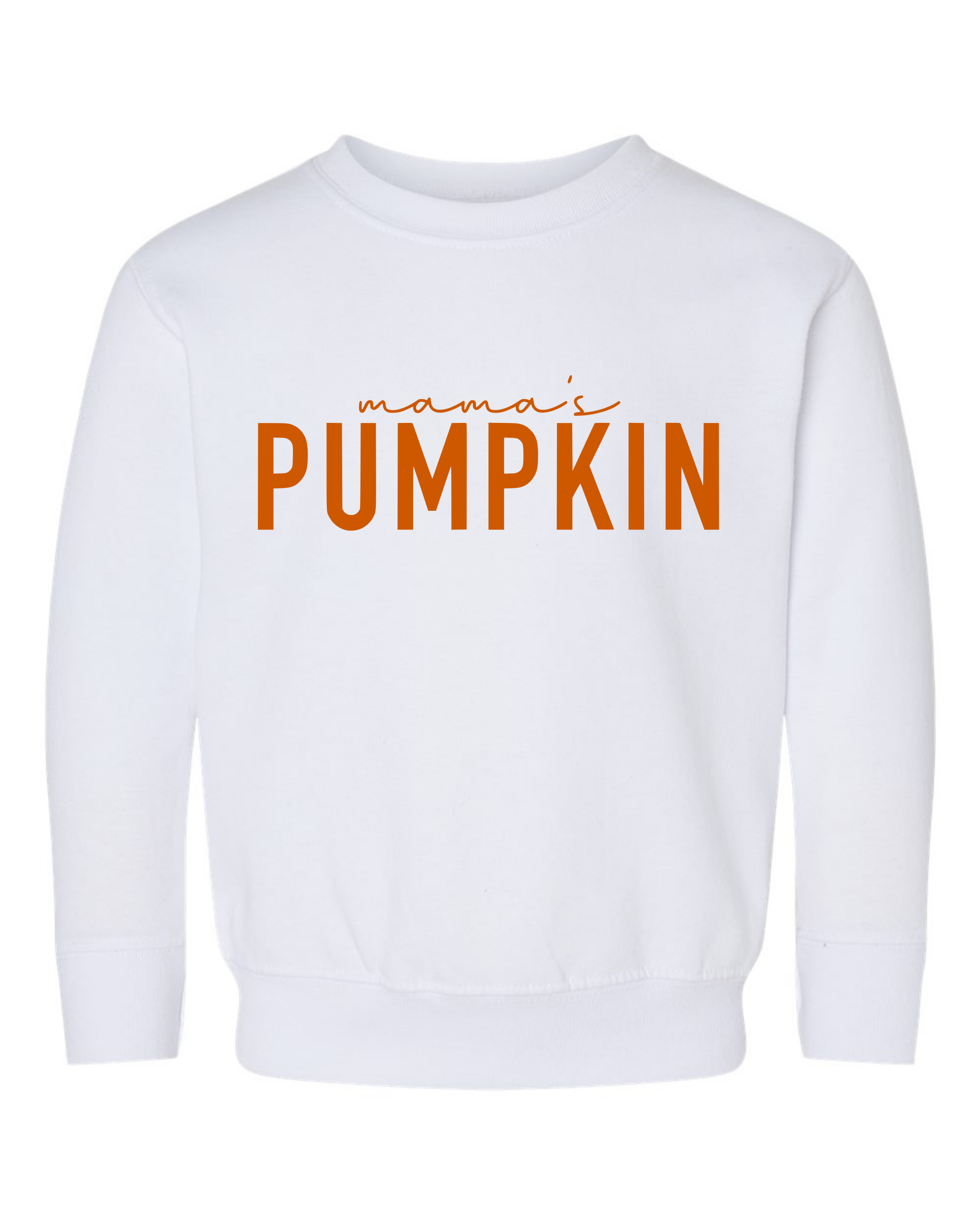 Mama's Pumpkin Toddler Crewneck Sweatshirt