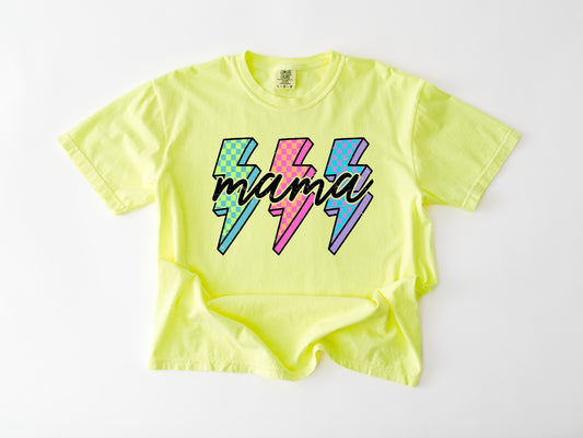 Mama Triple Lightning T-Shirt