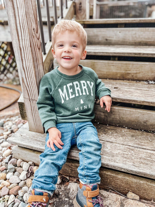 Merry Mini Toddler Crewneck Sweatshirt