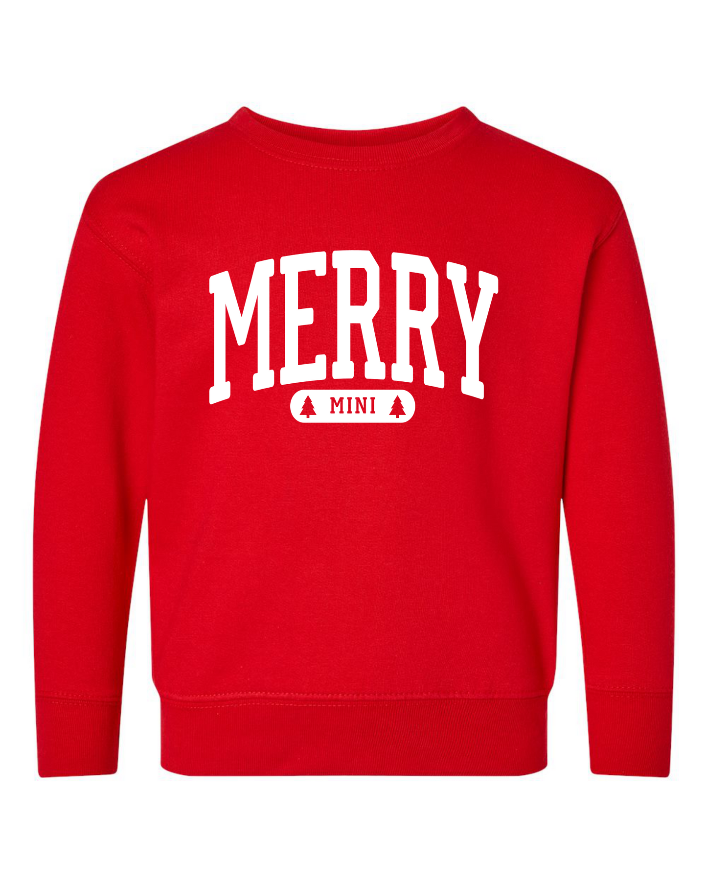 Merry Mini (Two Trees) Crewneck Sweatshirt