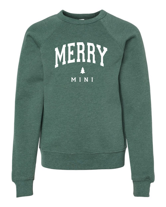 Merry Mini Youth Crewneck Sweatshirt