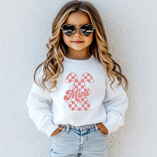 Mini Bunny Toddler Crewneck Sweatshirt