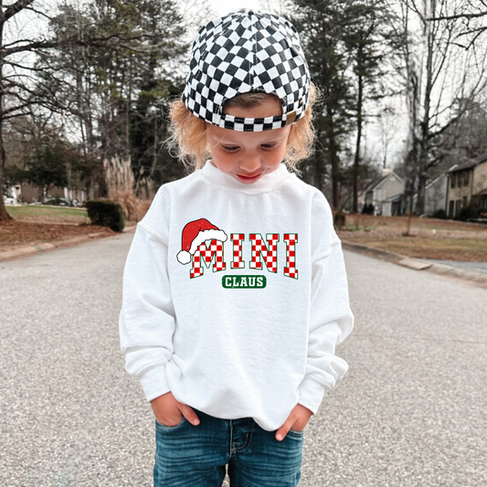 Mini Claus Toddler Crewneck Sweatshirt